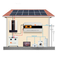 Hocheffizienz komplette Set Solarenergie -Beleuchtungssysteme 3 Phase Home 5 kW 15 kW 20 kW 10 kW vor dem Netz Sonnensystem